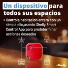 Shelly BLU Button Bluetooth távirányító,piros