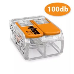   Wago - COMPACT S221 vezeték összekötő, 2 vezetékes , 100 db-os csomag