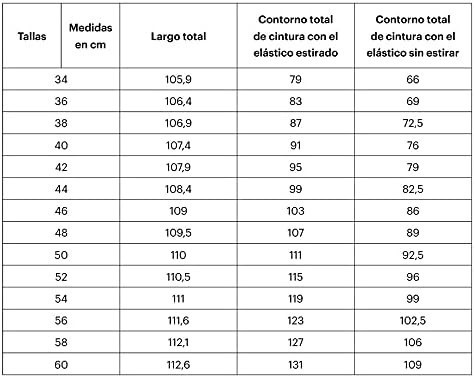 VELILLA 103020B Kéttónusú többzsebes nadrág