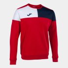 JOMA CREW V SWEATSHIRT pulóver / edzőfelső piros sötétkék fehér L méret