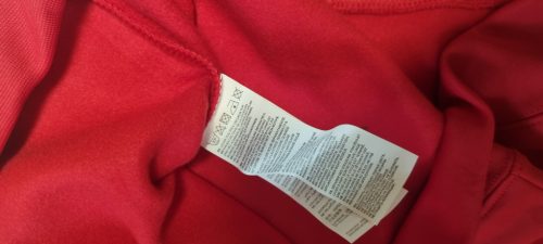 JOMA CREW V SWEATSHIRT pulóver / edzőfelső piros sötétkék fehér L méret