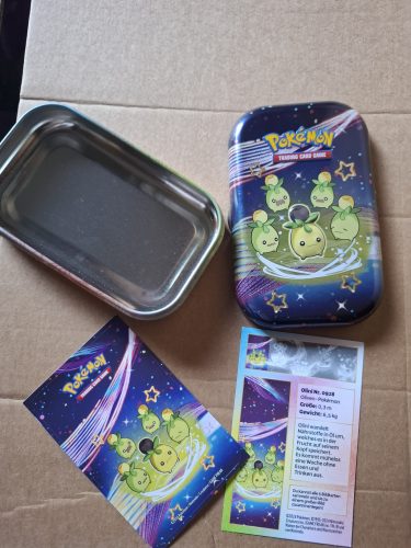 Pokemon - Fém  kártyatartó doboz Olini 