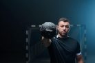 Kempa Spectrum Synergy Primo kézilabda – egyedülálló 30 paneles kialakítás, fekete-fehér, 1-es méret