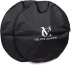 VeloChampion vízálló kerékpár keréktáska 650b / 700c / 26" – könnyű és hordozható kerékpártáska országúti, verseny, terep és MTB kerékhez (2 darabos szett)