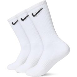   Nike Everyday Cushion unisex edzőzokni 3 pár – fehér/fekete, XL (EU) 46-50 méret