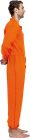 Spooktacular Creations Férfi Rab Jelmez – Narancssárga Börtönruha (XXL- méret)