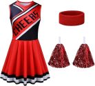Aomig Női Cheerleader- pompomlány Jelmez -(XL-es méret)