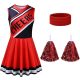 Aomig Női Cheerleader- pompomlány Jelmez -(XL-es méret)