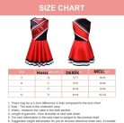 Aomig Női Cheerleader- pompomlány Jelmez -(XL-es méret)