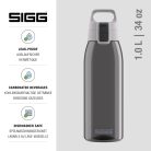  SIGG Tritan sport  kulacs-1000 ml-szürke