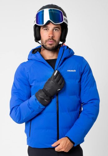 Reusch Snow King női/férfi softshell síkesztyű – szélálló, extra légáteresztő, 8,5, fekete/fehér