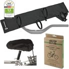 NC-17 univerzális kormány- és nyeregvédő huzat E-bike-hoz – vízálló, robusztus, hátsó kerékpárszállítóhoz