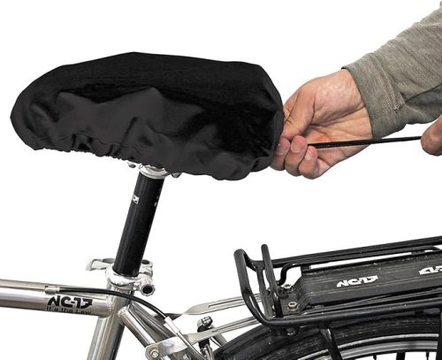 NC-17 univerzális kormány- és nyeregvédő huzat E-bike-hoz – vízálló, robusztus, hátsó kerékpárszállítóhoz