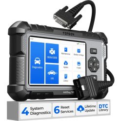   TOPDON ArtiDiag500,OBD2 kódolvasó szkenner Motor ABS SRS sebességváltó autódiagnosztikai eszköz minden autóhoz, 6 visszaállítási szolgáltatás olaj/SAS/TPMS/ETS/BMS/fékrendszerekhez, Wi-Fi ingyenes frissítés