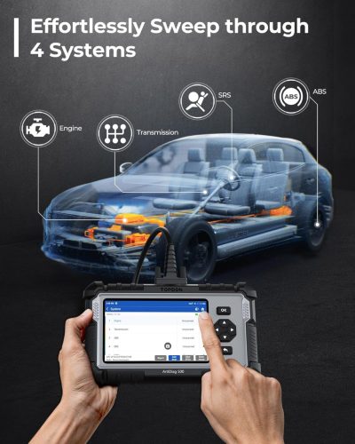 TOPDON ArtiDiag500,OBD2 kódolvasó szkenner Motor ABS SRS sebességváltó autódiagnosztikai eszköz minden autóhoz, 6 visszaállítási szolgáltatás olaj/SAS/TPMS/ETS/BMS/fékrendszerekhez, Wi-Fi ingyenes frissítés