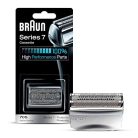Braun Series 7 70S eredeti pótalkatrész – elektromos borotva szett (borotvafej és fólia), férfiaknak, kompatibilis Braun Series 7 modellekkel