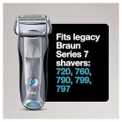 Braun Series 7 70S eredeti pótalkatrész – elektromos borotva szett (borotvafej és fólia), férfiaknak, kompatibilis Braun Series 7 modellekkel