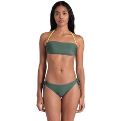   Arena Pro_File női bandeau bikini, Sage–Soft Green, M méret