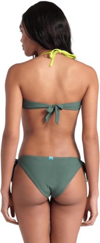 Arena Pro_File női bandeau bikini, Sage–Soft Green, M méret
