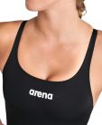 ARENA női versenymintás fürdőruha Swim Pro Solid – fekete-fehér, több méretben