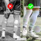 Tapedesign Tubes Pro1  Lábszárvédő , kék Egy méret