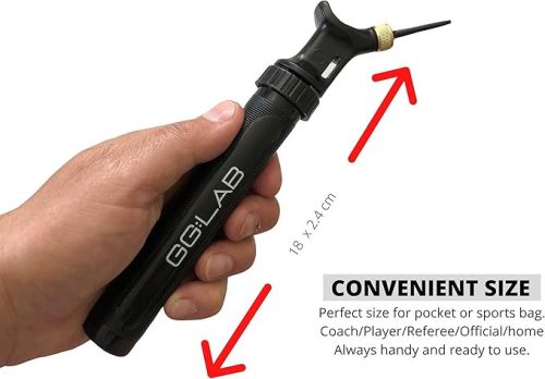GloveGlu GG:LAB Pumpa – Labdafelpumpáló 6 tűvel, kétszer gyorsabb, fekete, egy méret