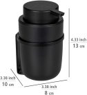 WENKO Turbo-Loc® Carpino Szappanadagoló – Fekete