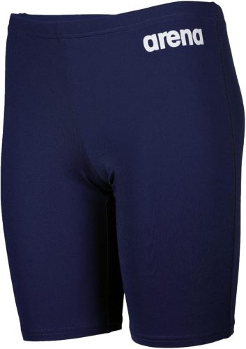 Arena Boy’s Team Swim Jammer Solid – Fiú egyrészes úszónadrág jammerszabásban, navy-fehér színben, 164 EU méretben