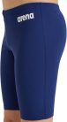 Arena Boy’s Team Swim Jammer Solid – Fiú egyrészes úszónadrág jammerszabásban, navy-fehér színben, 164 EU méretben