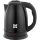 Herzberg HG5011-BLK 1,8 Literes Rozsdamentes Acél Elektromos Vízforraló – Fekete