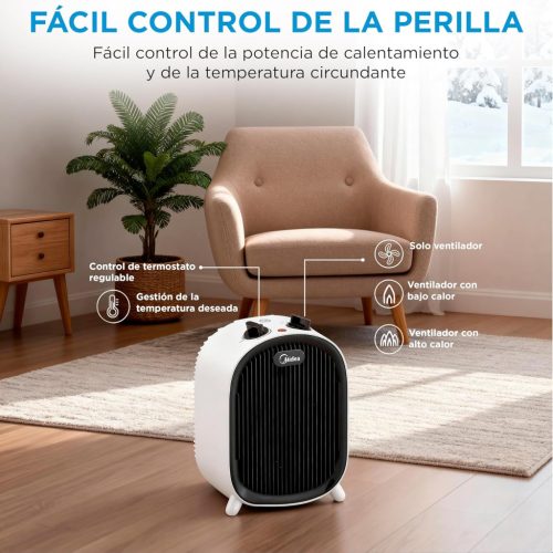 MIDEA  NF20-20AW ,2000 W-os alacsony energiafogyasztású elektromos  fűtőberendezés 