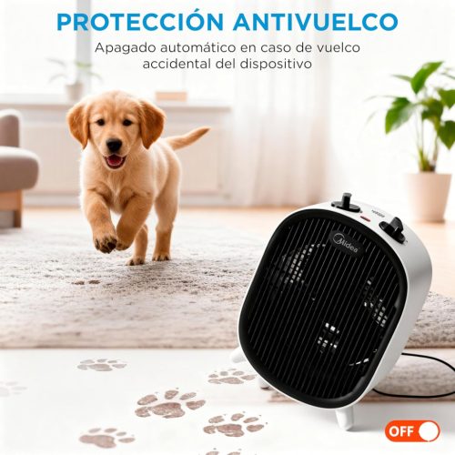 MIDEA  NF20-20AW ,2000 W-os alacsony energiafogyasztású elektromos  fűtőberendezés 