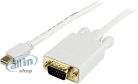 StarTech.com Mini DisplayPort és VGA 3 m-től mDP-ig VGA 1920x1200-ig - Fehér