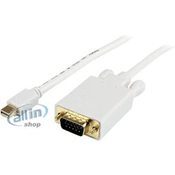   StarTech.com Mini DisplayPort és VGA 3 m-től mDP-ig VGA 1920x1200-ig - Fehér