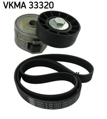 SKF VKMA 33320 Hosszbordás szíj készlet 