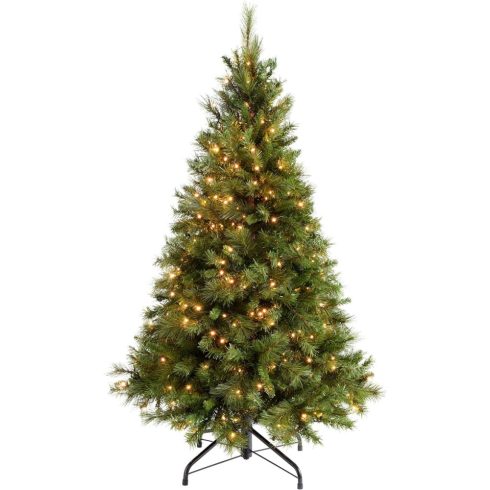 WeRChristmas 1,8 méter karácsonyfa 400 meleg fehér LED-el