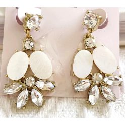   Happiness Boutique Kate Spade Bungalow  fürtös gyöngyház fülbevaló, esküvőre/bulira