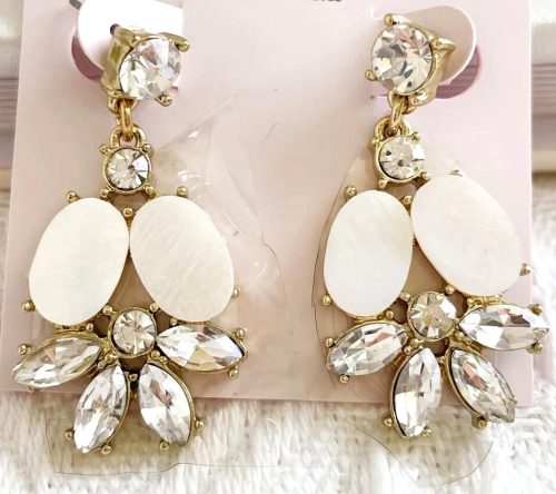 Happiness Boutique Kate Spade Bungalow  fürtös gyöngyház fülbevaló, esküvőre/bulira