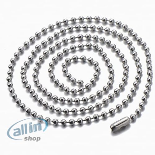 COOLSTEELANDBEYOND boxkesztyű, rozsdamentes acél nyaklánc férfiaknak Acrílica medál 60 cm-es acél golyós lánccal 