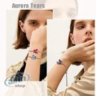 Aurora Tears 925 Sterling Sliver Pillangó karlánc