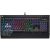 Corsair CH-9000227-IT, RGB Cherry MX Red Mechanikus gaming billentyűzet, RGB háttérvilágítás, Fekete